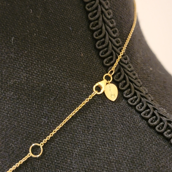 Meira t 14k YELLOW GOLD DIAMOND NECKLACE ๐ ๐ 18" - Picture 6 of 12